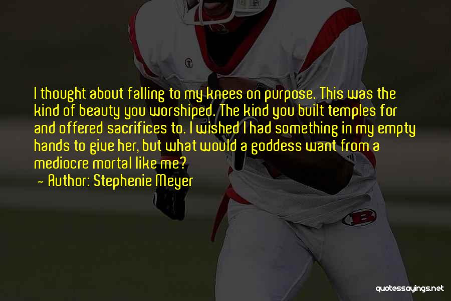 Beauty Goddess Quotes By Stephenie Meyer