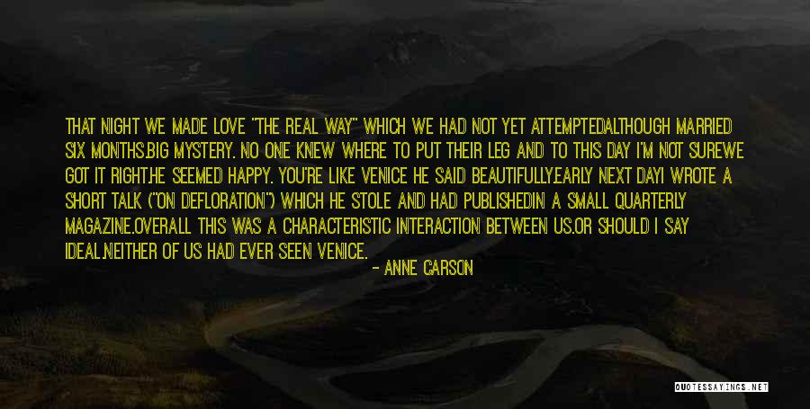 Beauty Ideal Quotes By Anne Carson Beauty Ideal Quotes By Anne Carson