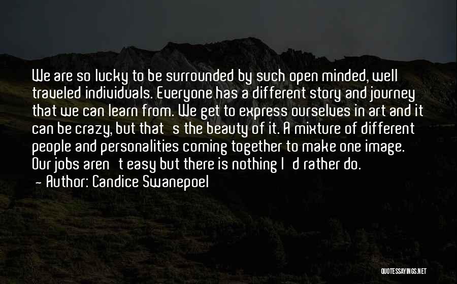 Beauty In Art Quotes By Candice Swanepoel
