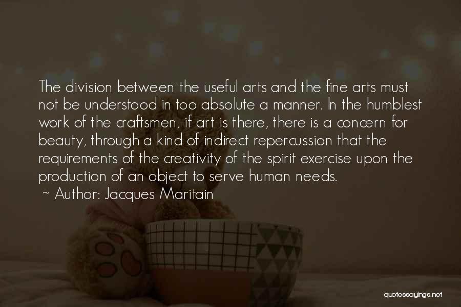 Beauty In Art Quotes By Jacques Maritain