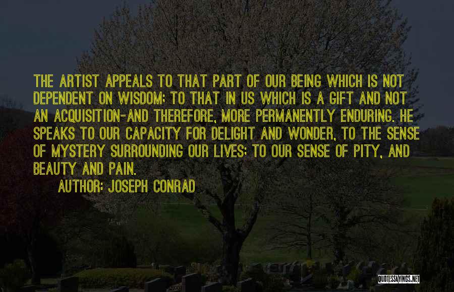 Beauty In Art Quotes By Joseph Conrad