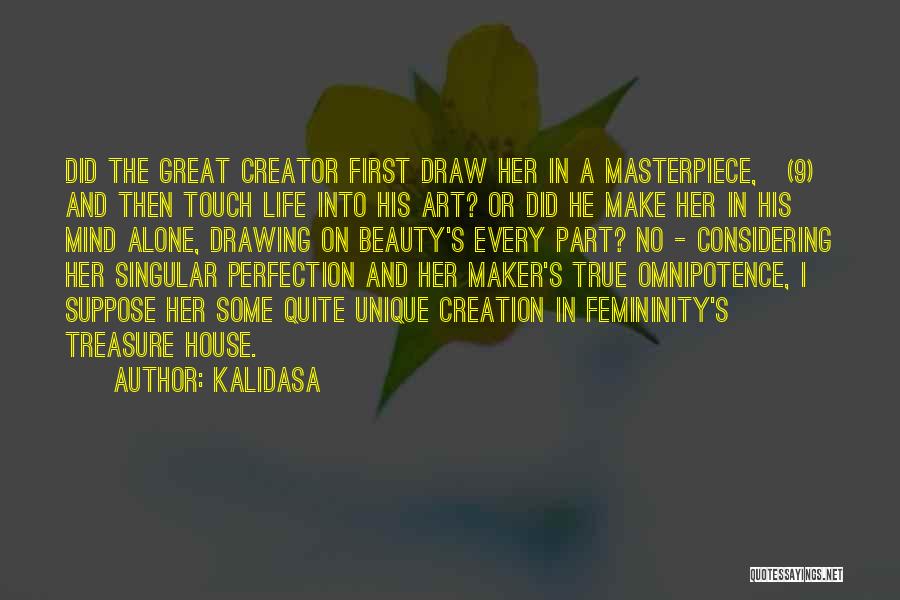 Beauty In Art Quotes By Kalidasa