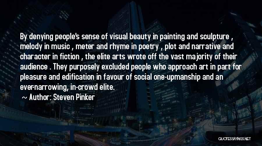 Beauty In Art Quotes By Steven Pinker