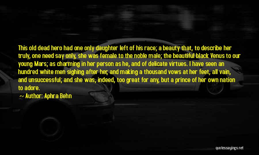 Beauty In Black And White Quotes By Aphra Behn