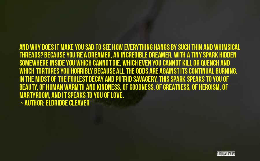 Beauty In Everything Quotes By Eldridge Cleaver