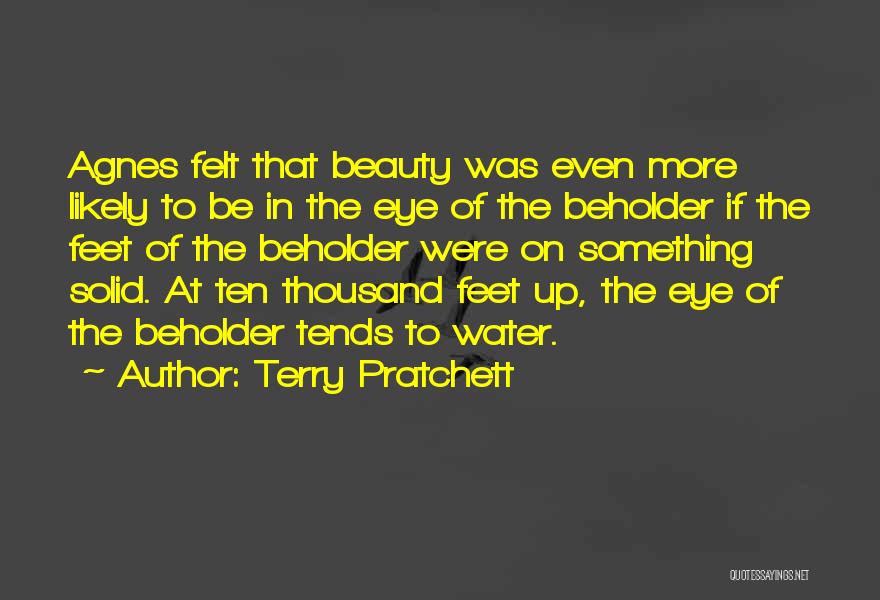 Beauty In Eye Of Beholder Quotes By Terry Pratchett