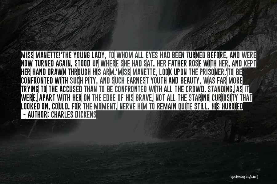 Beauty In Her Eyes Quotes By Charles Dickens