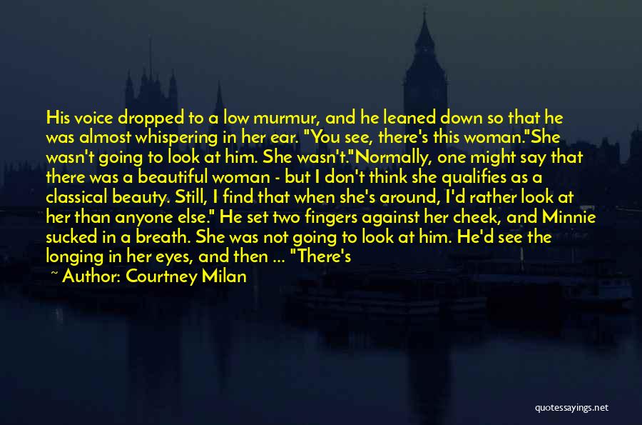 Beauty In Her Eyes Quotes By Courtney Milan