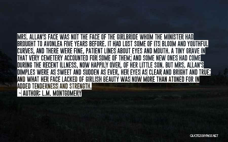 Beauty In Her Eyes Quotes By L.M. Montgomery