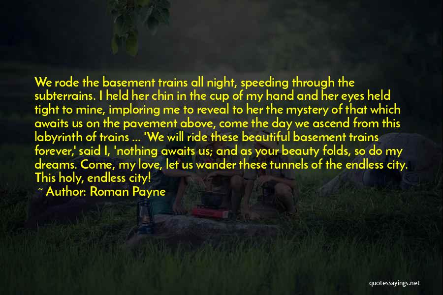 Beauty In Her Eyes Quotes By Roman Payne