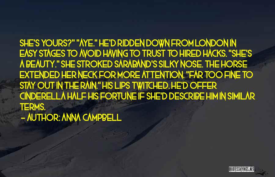 Beauty In Her Quotes By Anna Campbell
