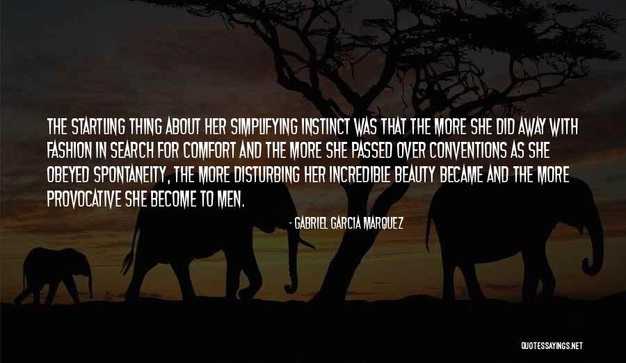 Beauty In Her Quotes By Gabriel Garcia Marquez