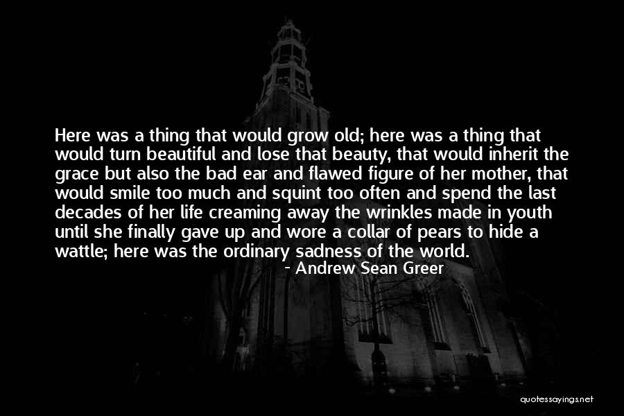 Beauty In Sadness Quotes By Andrew Sean Greer Beauty In Sadness Quotes By Andrew Sean Greer
