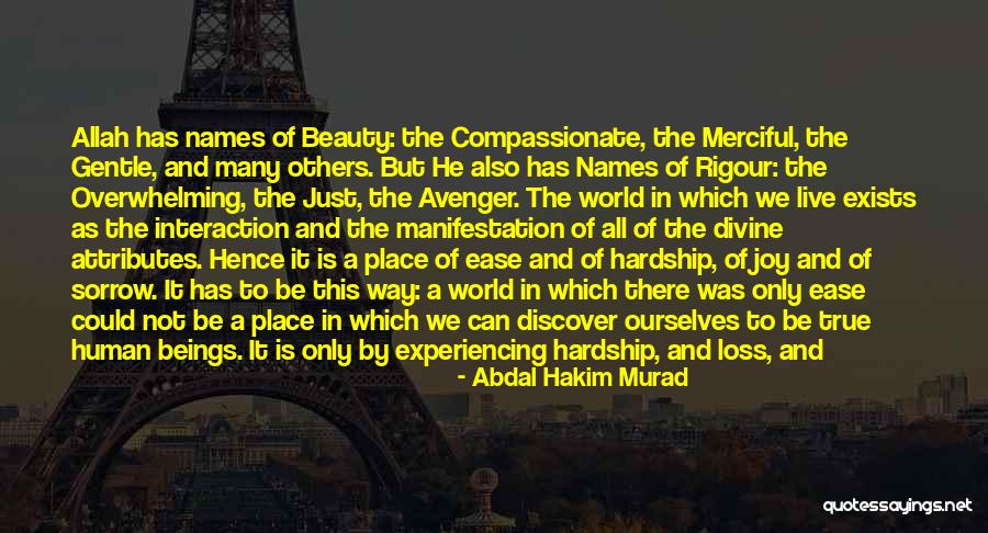 Beauty In Sorrow Quotes By Abdal Hakim Murad Beauty In Sorrow Quotes By Abdal Hakim Murad