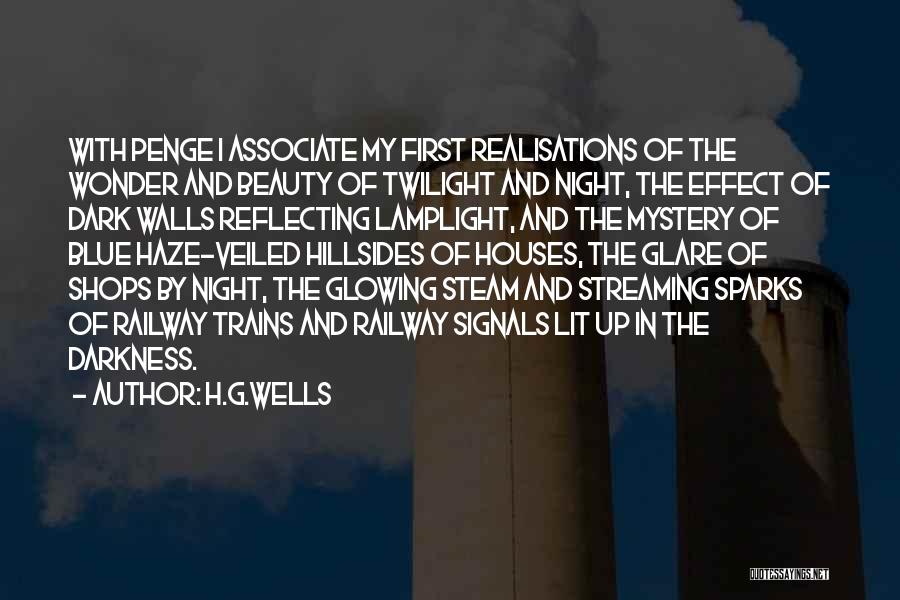 Beauty In The Night Quotes By H.G.Wells