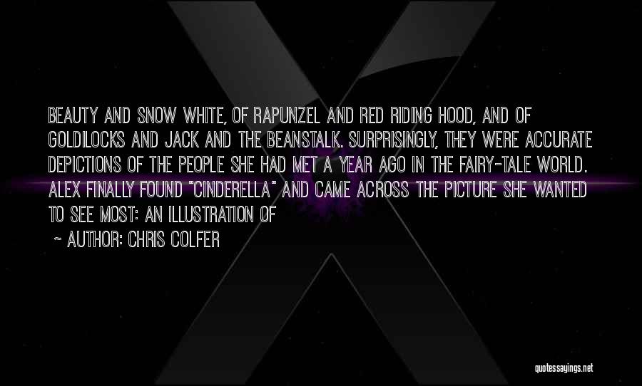 Beauty In The Snow Quotes By Chris Colfer