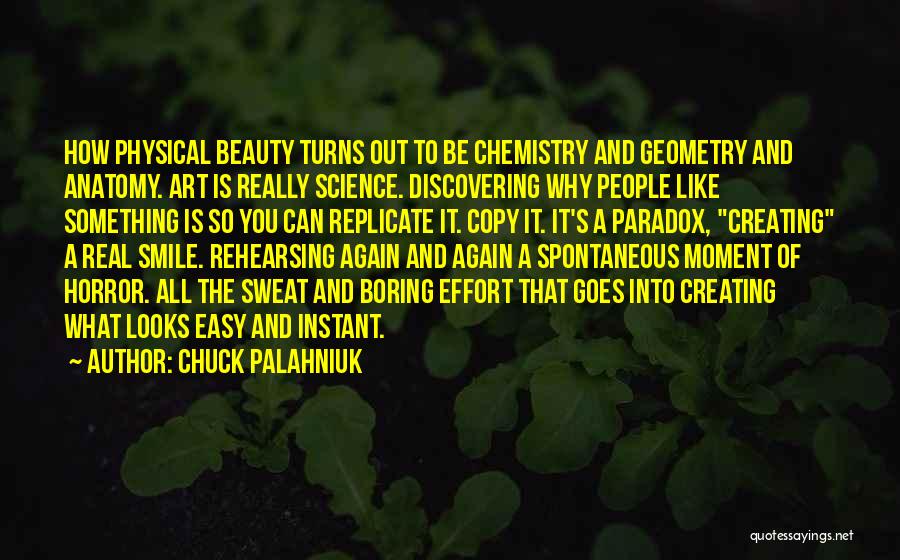 Beauty In Your Smile Quotes By Chuck Palahniuk