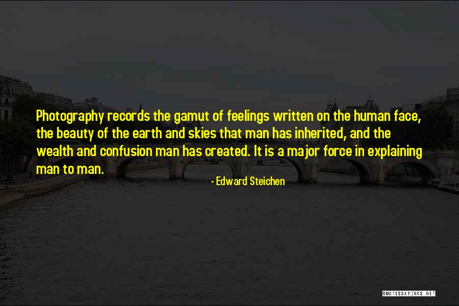 Beauty Inherited Quotes By Edward Steichen Beauty Inherited Quotes By Edward Steichen