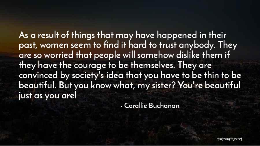 Beauty Inner Quotes By Corallie Buchanan