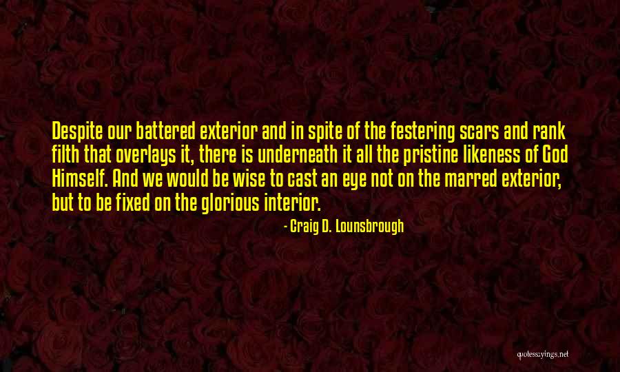 Beauty Inner Quotes By Craig D. Lounsbrough