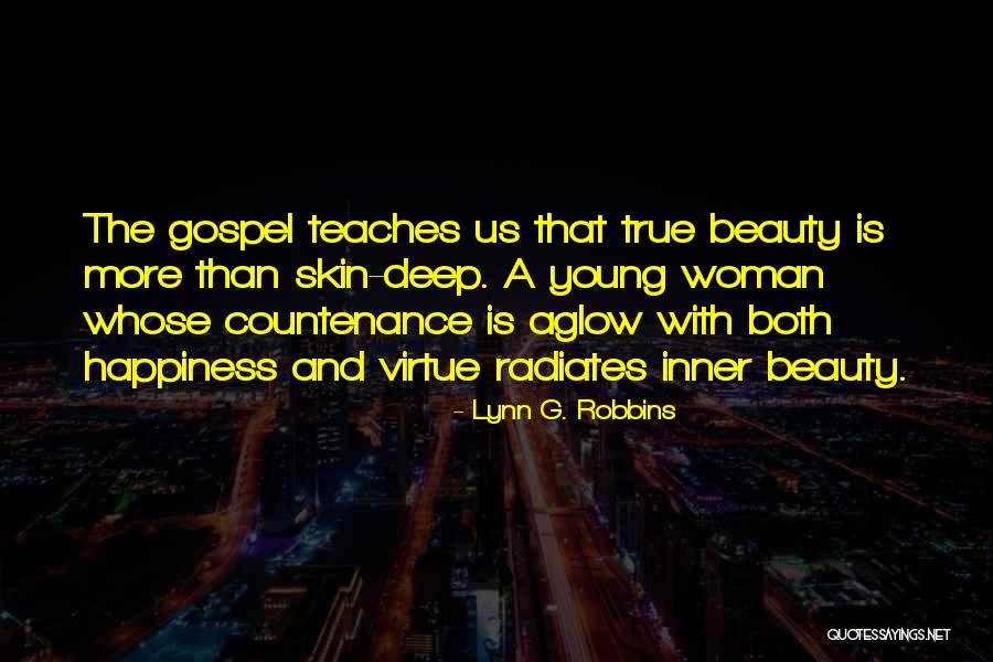 Beauty Inner Quotes By Lynn G. Robbins