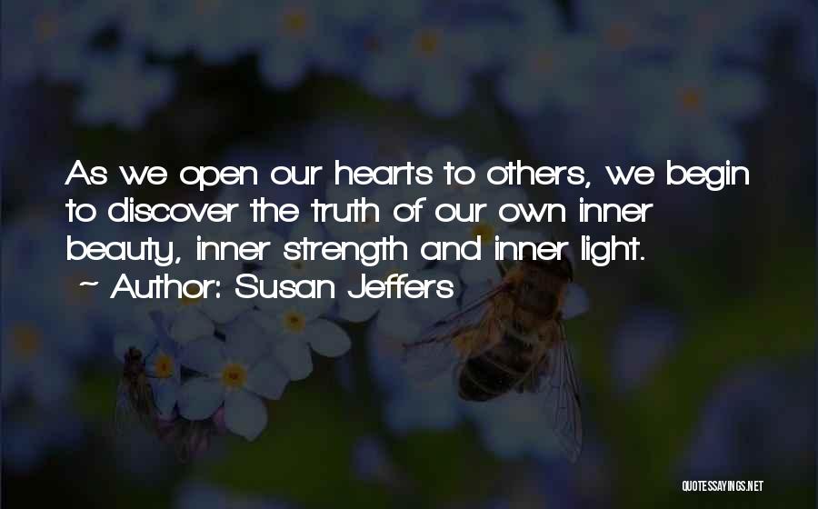 Beauty Inner Quotes By Susan Jeffers