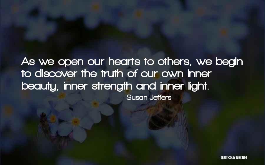 Beauty Inner Quotes By Susan Jeffers