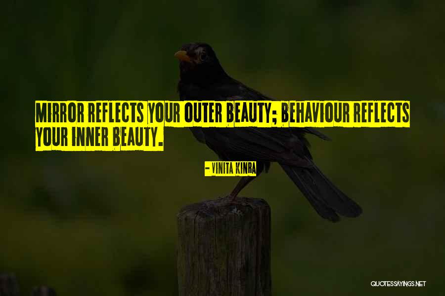 Beauty Inner Quotes By Vinita Kinra