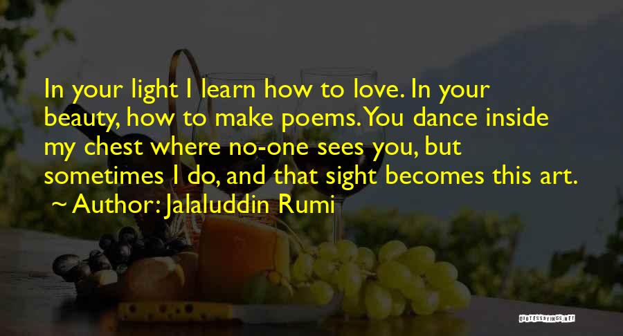 Beauty Inside You Quotes By Jalaluddin Rumi