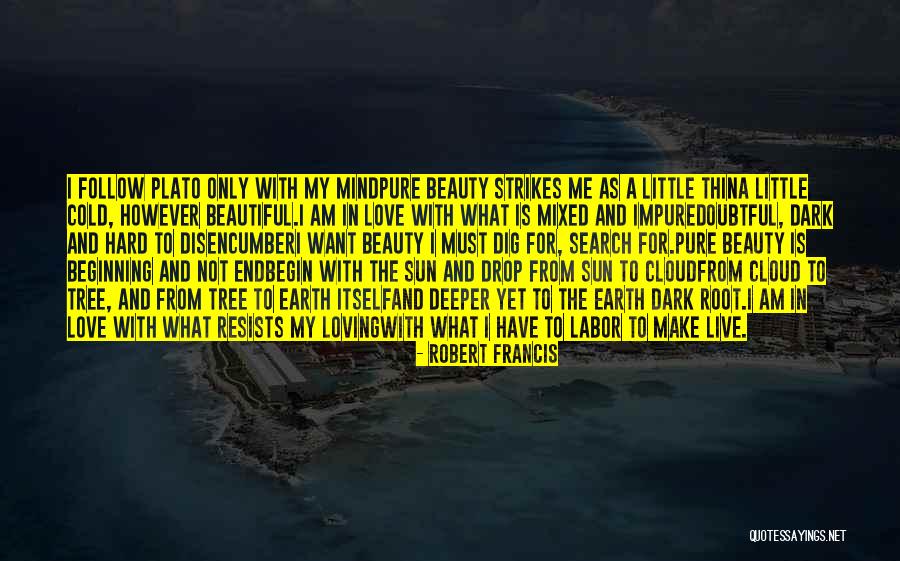 Beauty Is Deeper Quotes By Robert Francis Beauty Is Deeper Quotes By Robert Francis