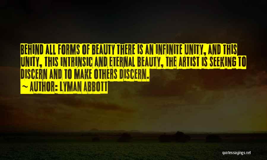 Beauty Is Eternal Quotes By Lyman Abbott