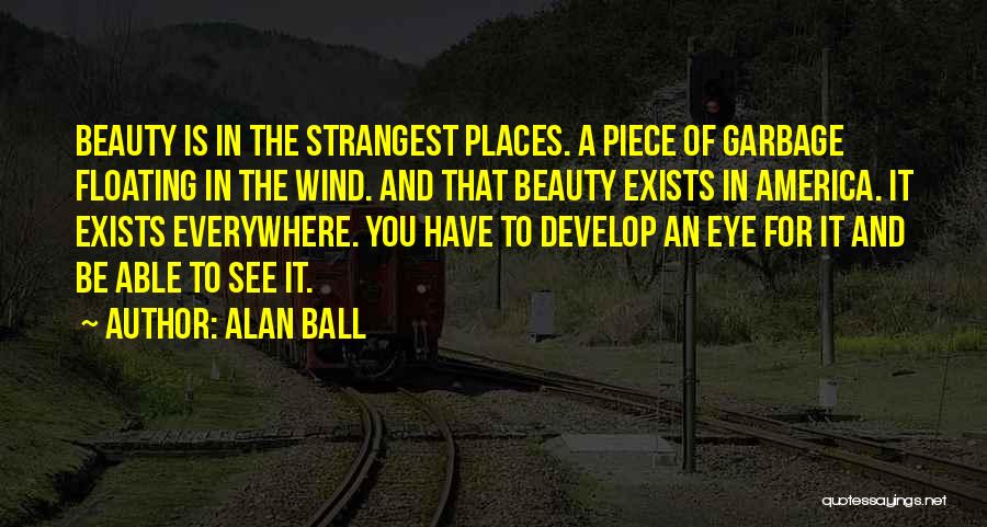 Beauty Is Everywhere Quotes By Alan Ball