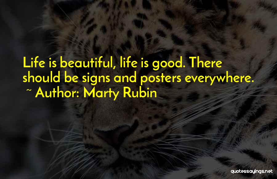 Beauty Is Everywhere Quotes By Marty Rubin