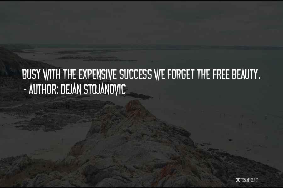 Beauty Is Expensive Quotes By Dejan Stojanovic