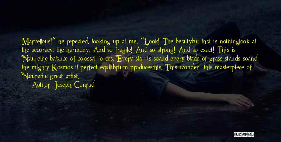 Beauty Is Natural Quotes By Joseph Conrad