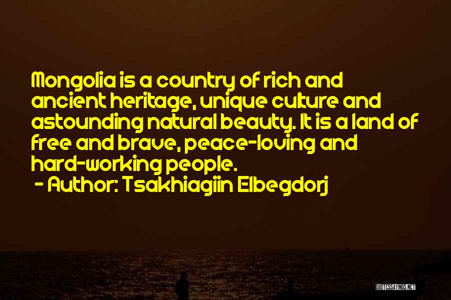 Beauty Is Natural Quotes By Tsakhiagiin Elbegdorj