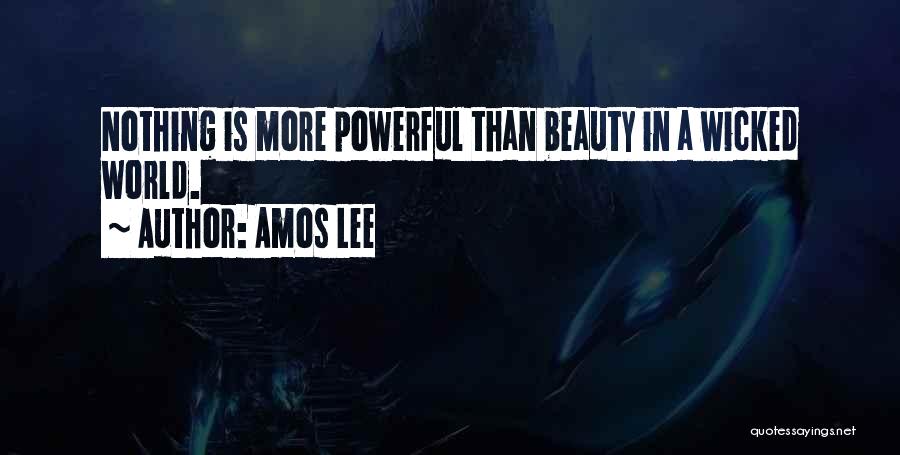 Beauty Is Nothing Quotes By Amos Lee