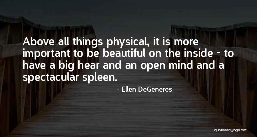 Beauty Is On The Inside Quotes By Ellen DeGeneres Beauty Is On The Inside Quotes By Ellen DeGeneres
