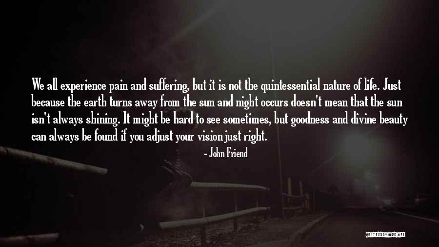 Beauty Is Pain Quotes By John Friend