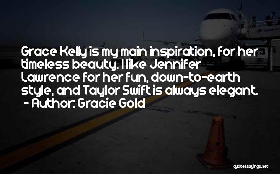 Beauty Is Timeless Quotes By Gracie Gold