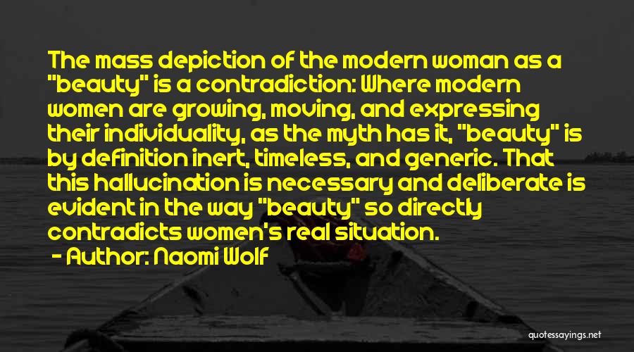 Beauty Is Timeless Quotes By Naomi Wolf