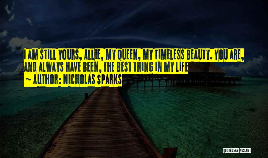 Beauty Is Timeless Quotes By Nicholas Sparks