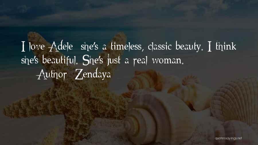 Beauty Is Timeless Quotes By Zendaya