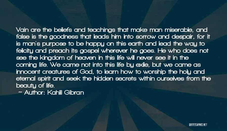 Beauty Kahlil Gibran Quotes By Kahlil Gibran