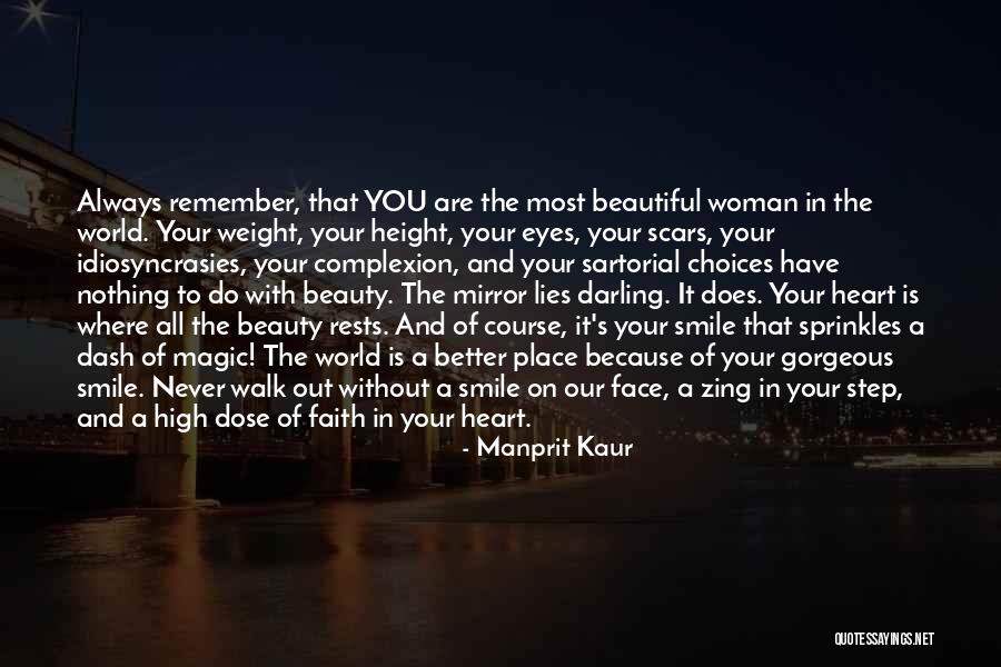 Beauty Lies In Eyes Quotes By Manprit Kaur