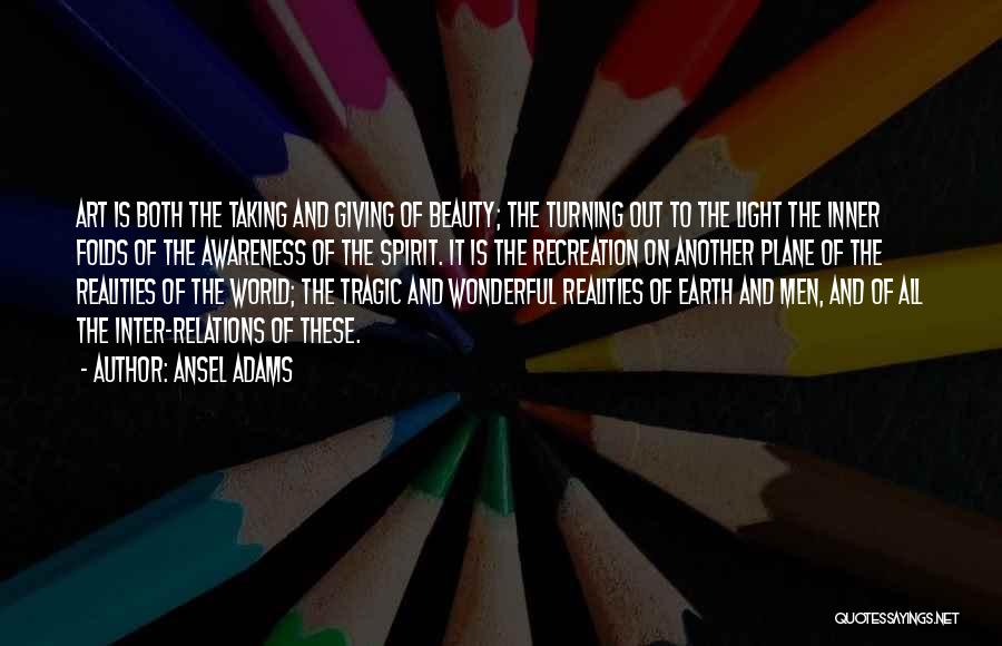 Beauty Light Quotes By Ansel Adams