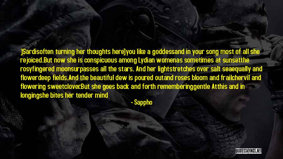 Beauty Longing Quotes By Sappho Beauty Longing Quotes By Sappho