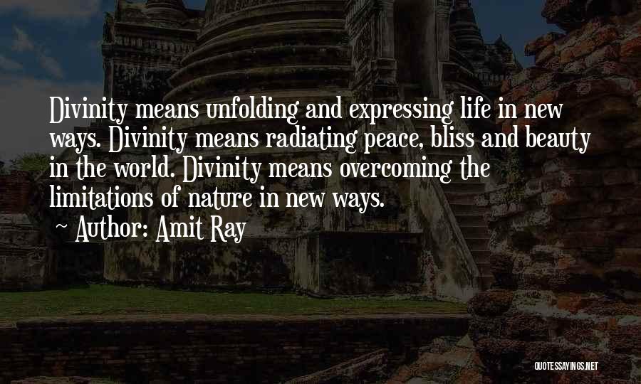 Beauty Means Quotes By Amit Ray