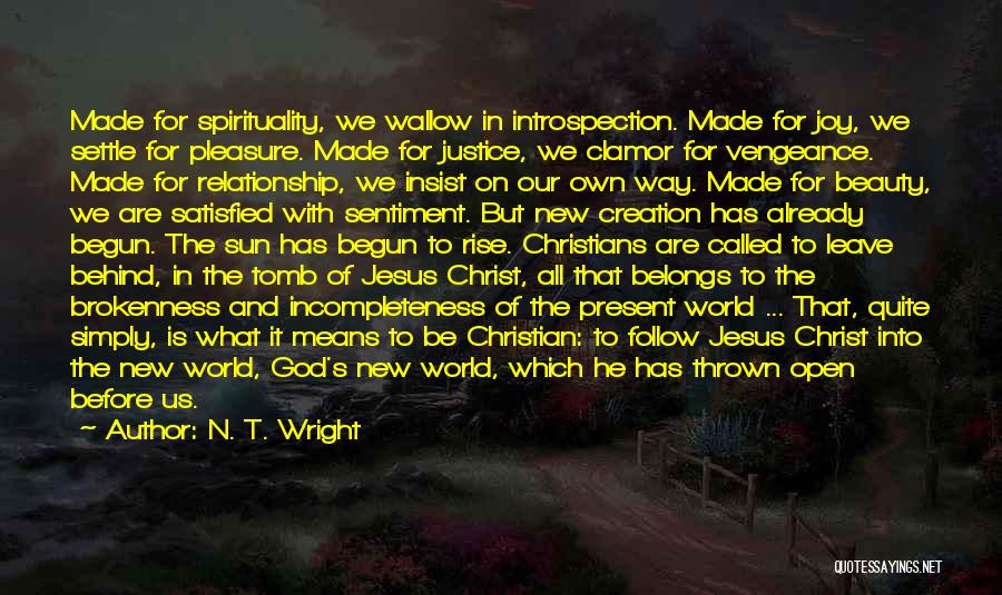 Beauty Means Quotes By N. T. Wright