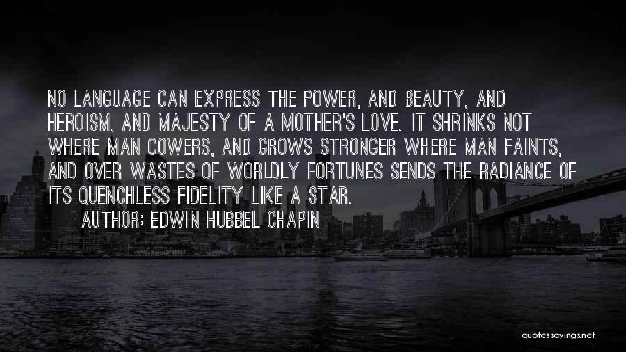 Beauty Mom Quotes By Edwin Hubbel Chapin